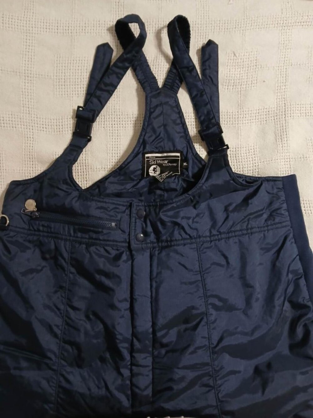 Dark navy Ski bib overalls